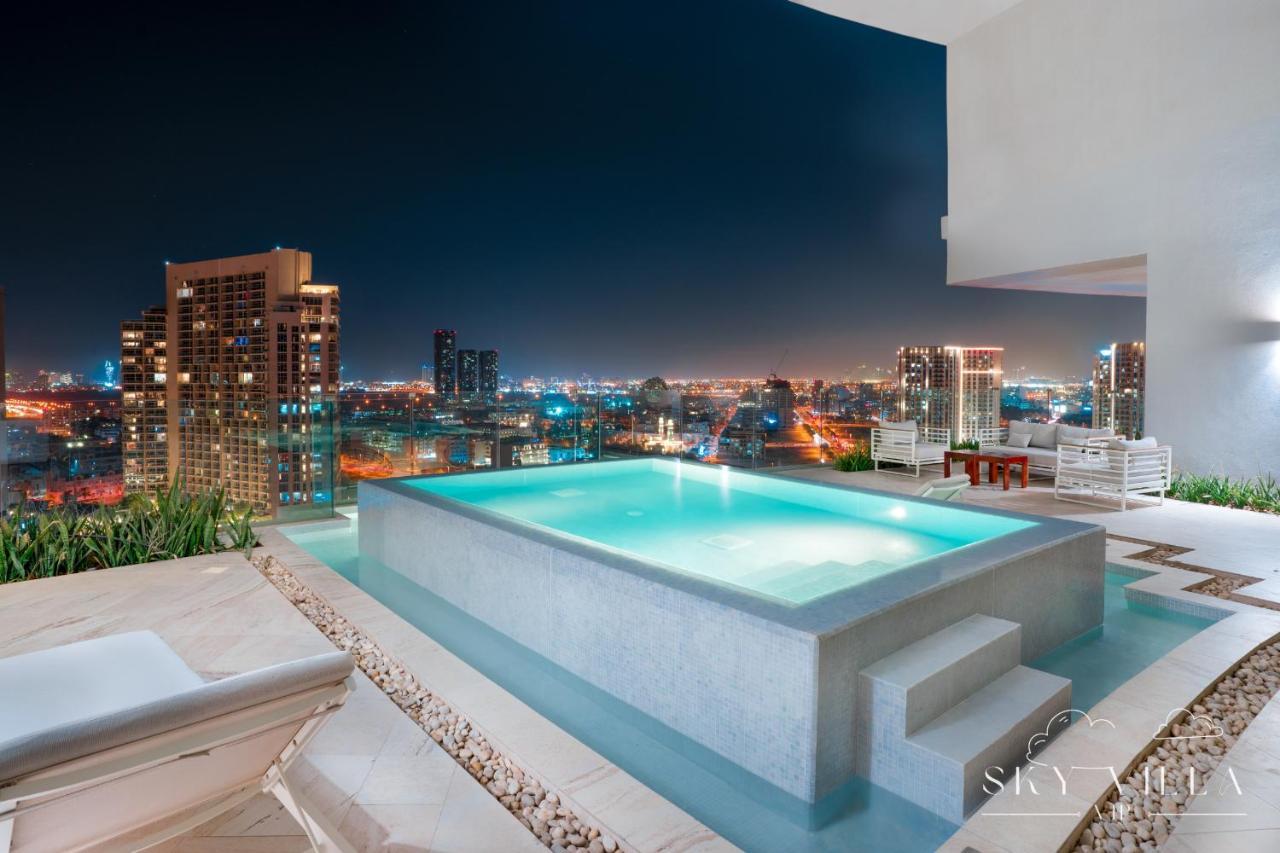 Five Jumeirah Village - Luxury Sky Villa Private Pool Дубай Екстер'єр фото