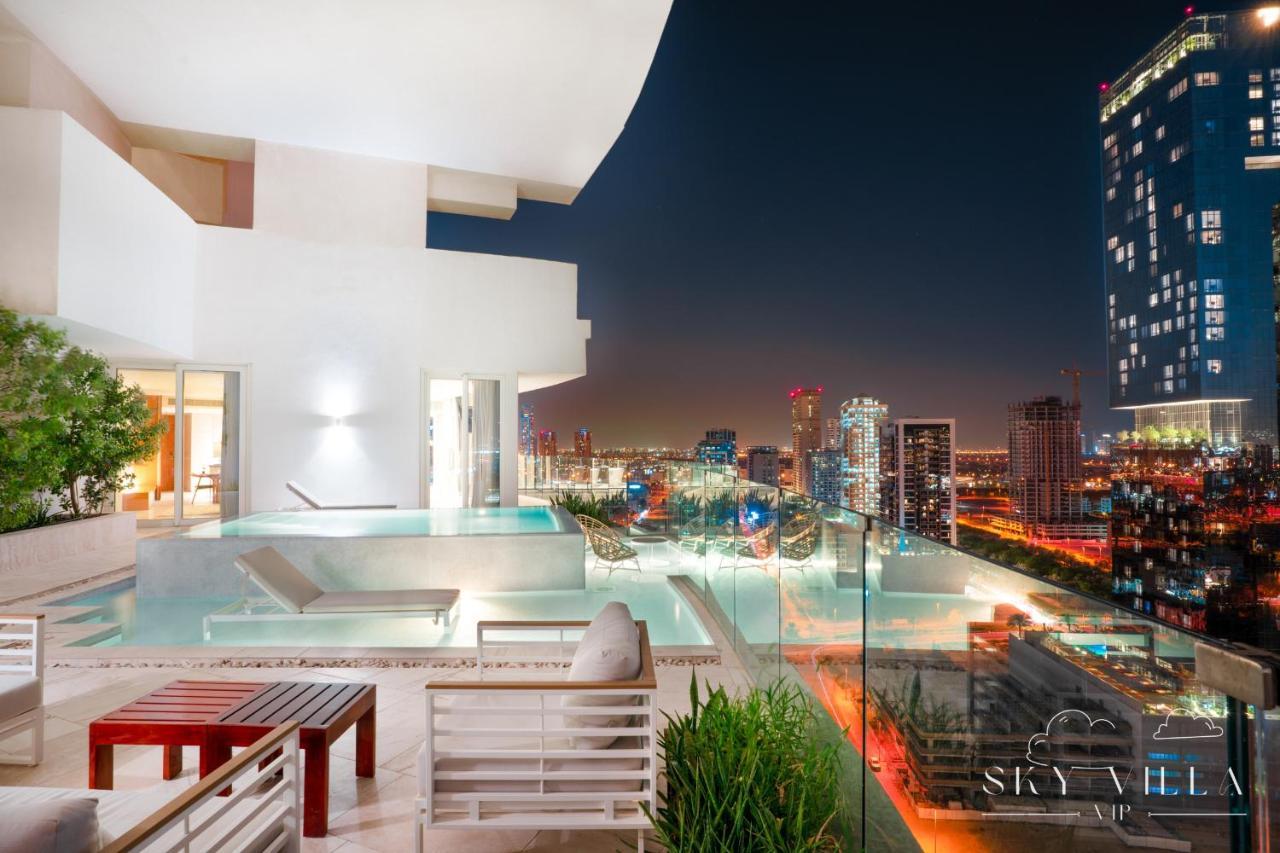 Five Jumeirah Village - Luxury Sky Villa Private Pool Дубай Екстер'єр фото